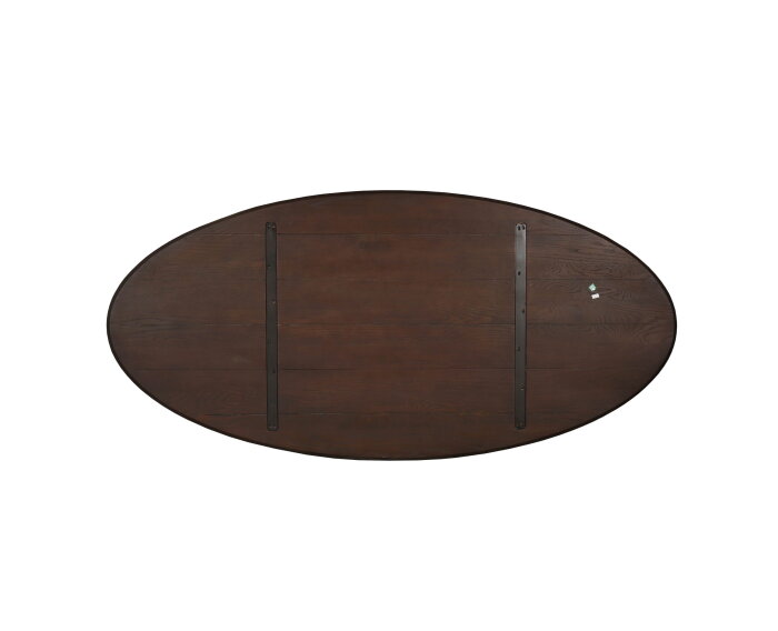 Eiken Blad Ferris Ovaal 180 cm Bruin