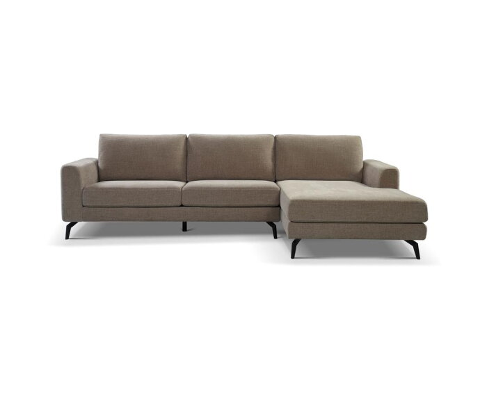 Highlands 2 5-AL + Chaise R - Nature 120 Beige Grey