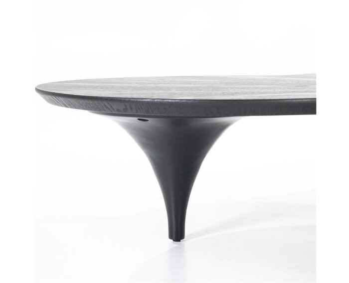 Salontafel Fay 162x108cm - zwart | Eleonora