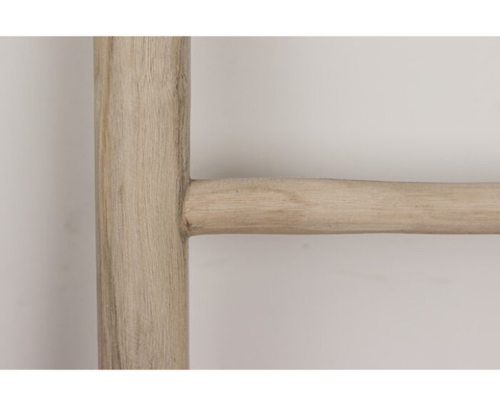 Decoratieve ladder - 35-45x5x150 - Naturel - Teak