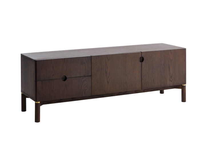 Tv meubel Arun 160 cm - Espresso bruin