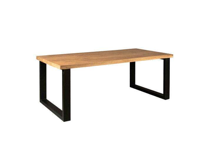 Eettafel Denver mangohout U-poot | 220 cm
