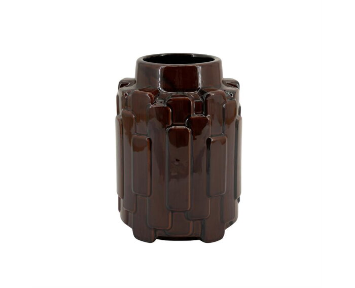 Vase Geary small - bruin | BY-BOO