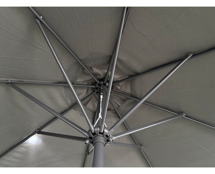 Parasol Salou Ø300 cm - Antraciet