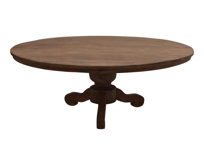 Eettafel rond bolpoot 3 teen