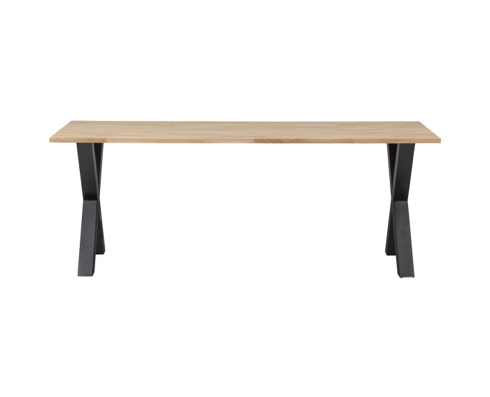 Combi-tablo: Eiken 220x90 & Alkmaar Poot [fsc] - WOOOD