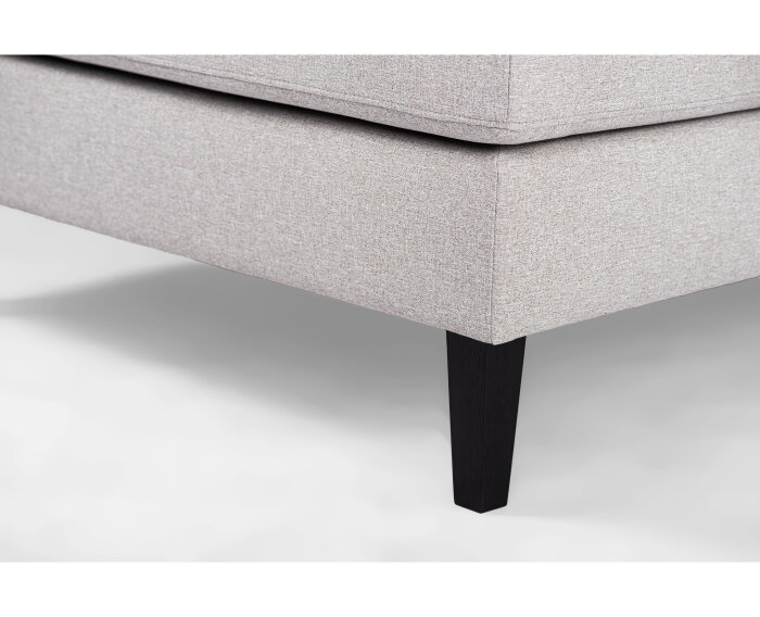By-Olaf Hoekbank Castricum Links – 3-zits stof Cover 83 grijs – 290x199 cm