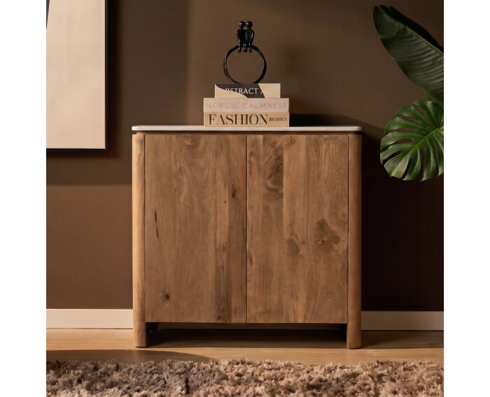 Dressoir Dallas Naturel Mangohout 100 cm