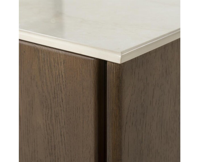 Dressoir Leandro 180x44cm - bruin | Eleonora