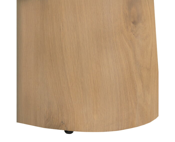 Salontafel Novero ovaal eikenhout 120x70 cm - Naturel