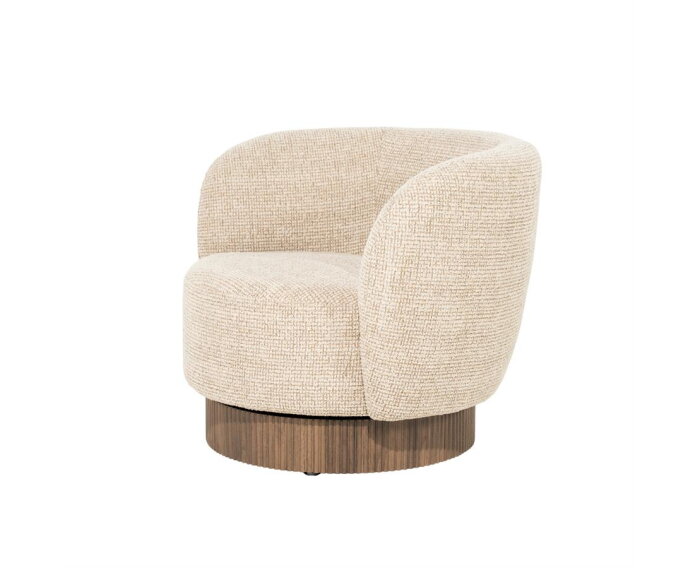 Fauteuil Norah - taupe | Eleonora