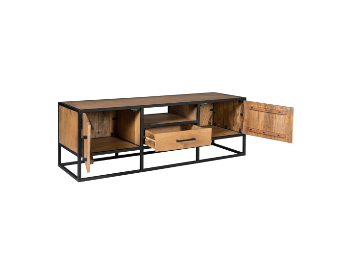 TV-meubel Denver | Mango Metaal | 145 cm | Meubelplaats.nl