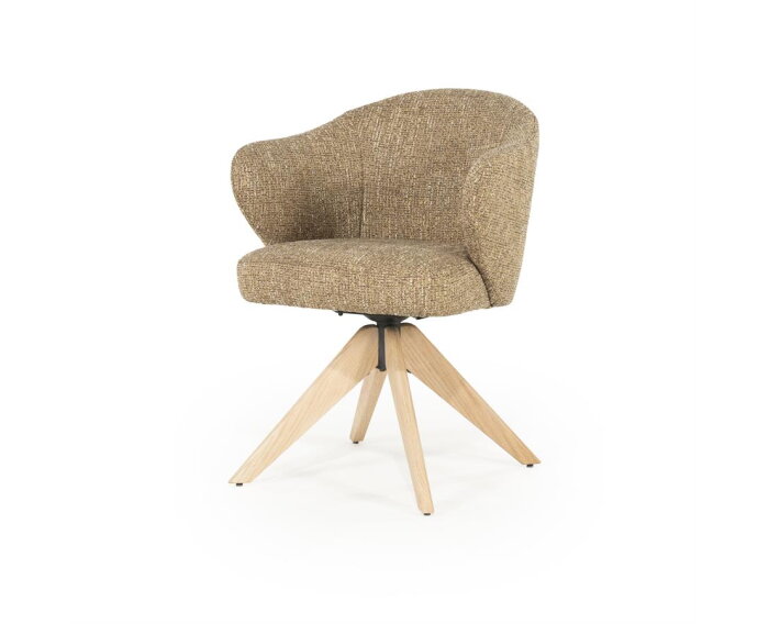 Stoel Connor naturel - geel | Eleonora