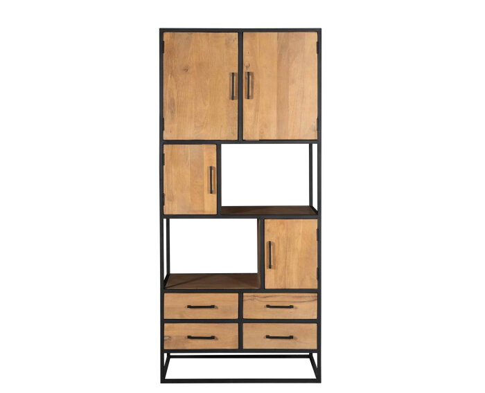 Vakkenkast Denver | Mango Metaal | 90 cm