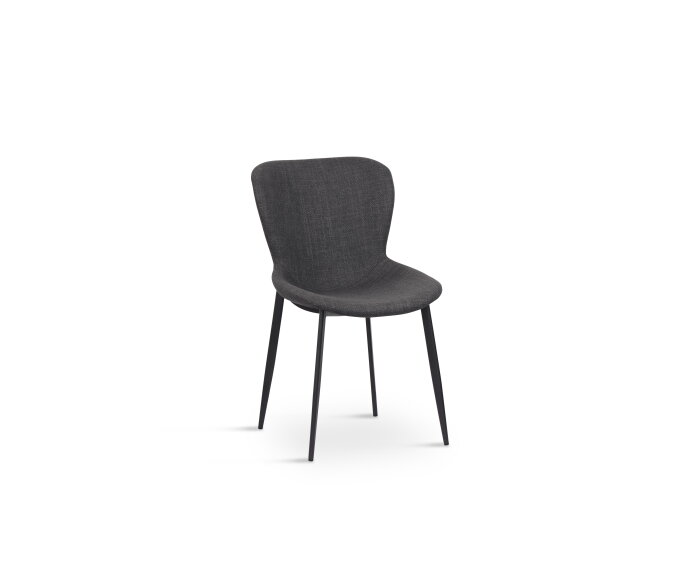 ROSS CHAIR DARK GREY FABRIC