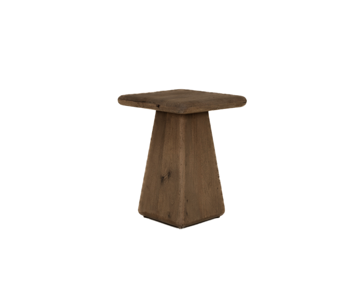Asti Bijzettafel vierkant bruin 40 cm