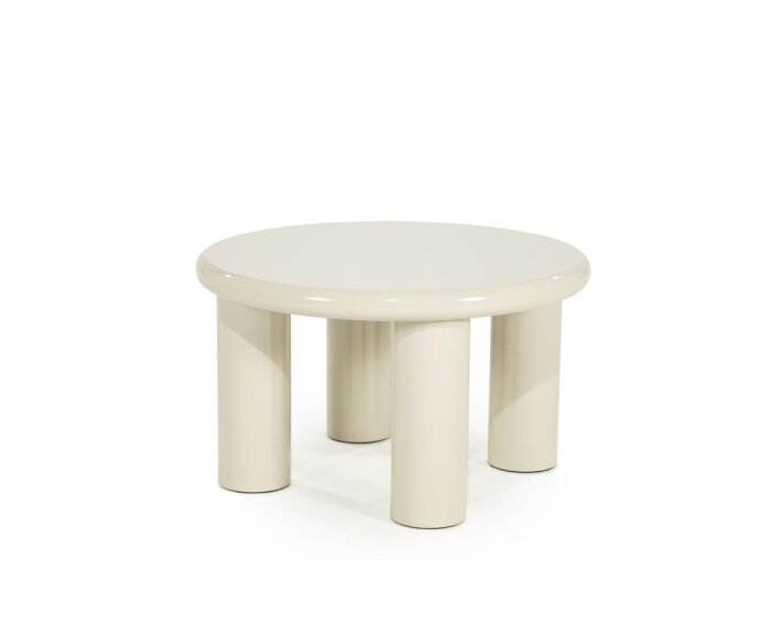 Coffee table Bloop medium 60x60cm - beige | BY-BOO