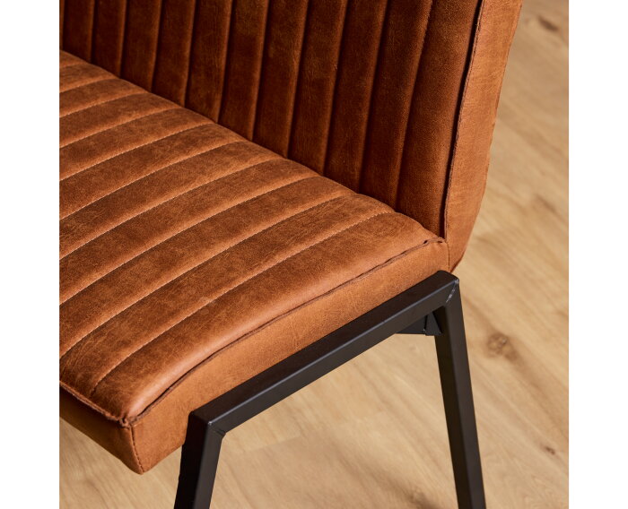 Eetkamerbank Tivoli Bull | 155 cm | Cognac