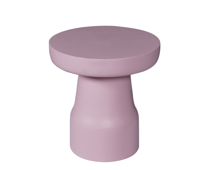 Bijzettafel Drum | Roze