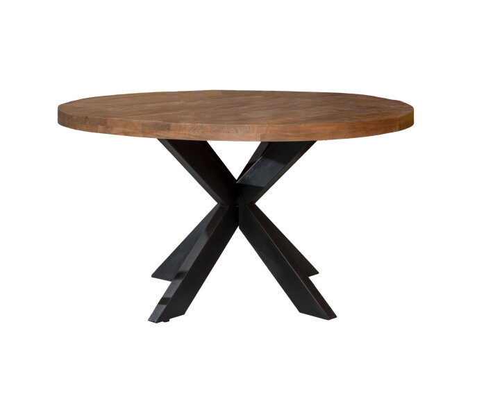 Ronde mango eettafel Brix Sturdy  140 cm (diameter)