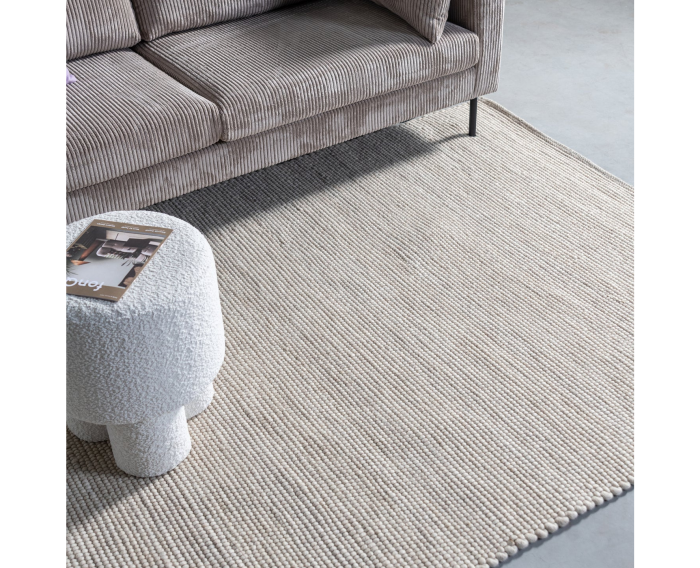 by fonQ Dots Vloerkleed - Beige - Rechthoekig - 160 x 230 cm