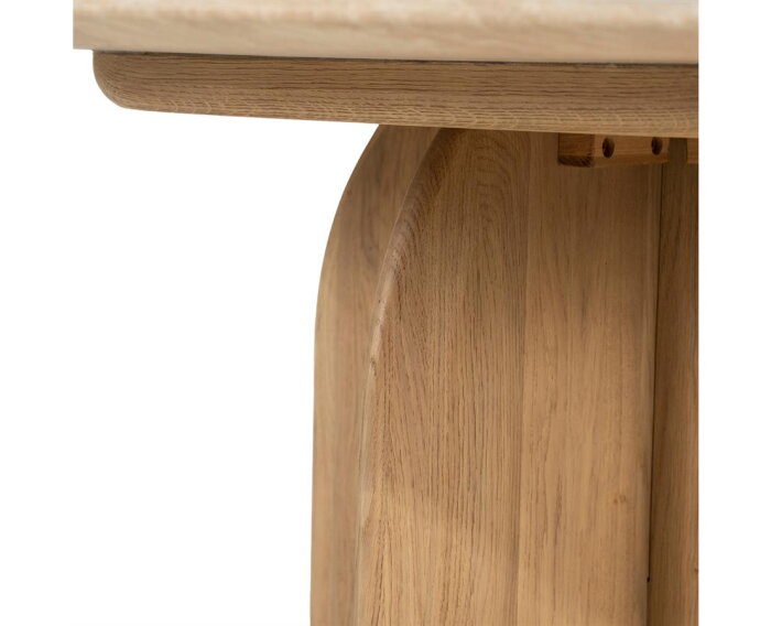 Eettafel Lova 130x130cm - naturel | Eleonora