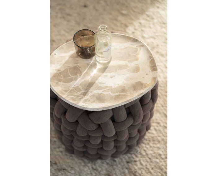 Plate Marrone 40x1.5cm - beige | BY-BOO