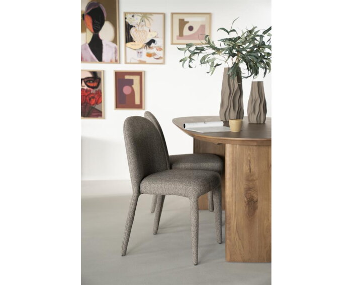 Eetkamerstoel Jaxx - taupe | Eleonora