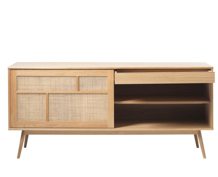 Dressoir Barrali eiken 180 cm - Naturel