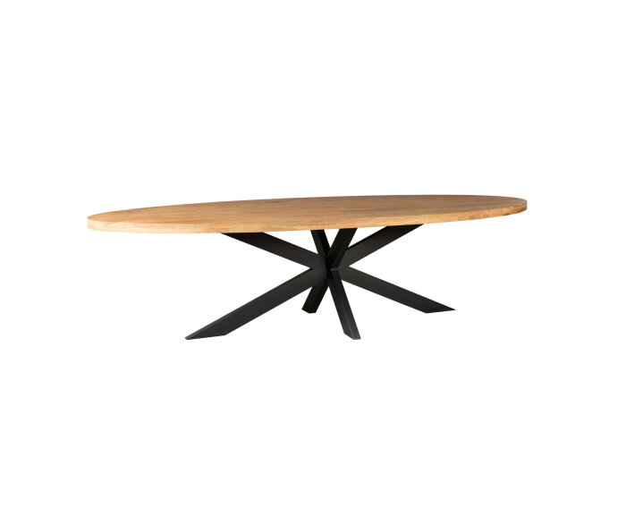 Eetkamertafel Denver | Ovaal | Mangohout | 240 cm