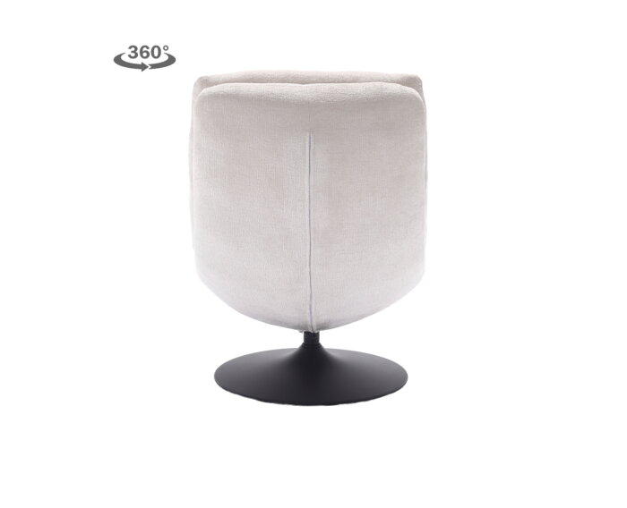 Marano Fauteuil - Harmony 02 almond white (draaibaar)