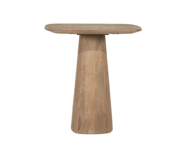 Countertafel Aron 80x80cm - lichtbruin | Eleonora
