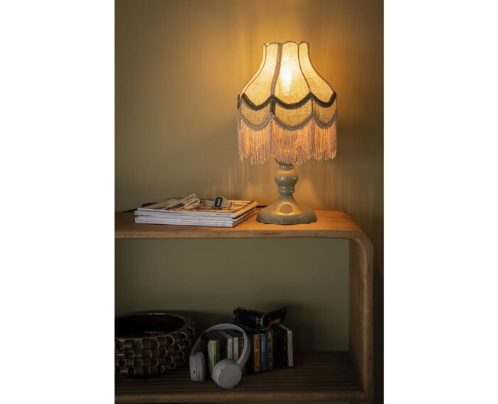 Table lamp Fringaloo - groen | BY-BOO