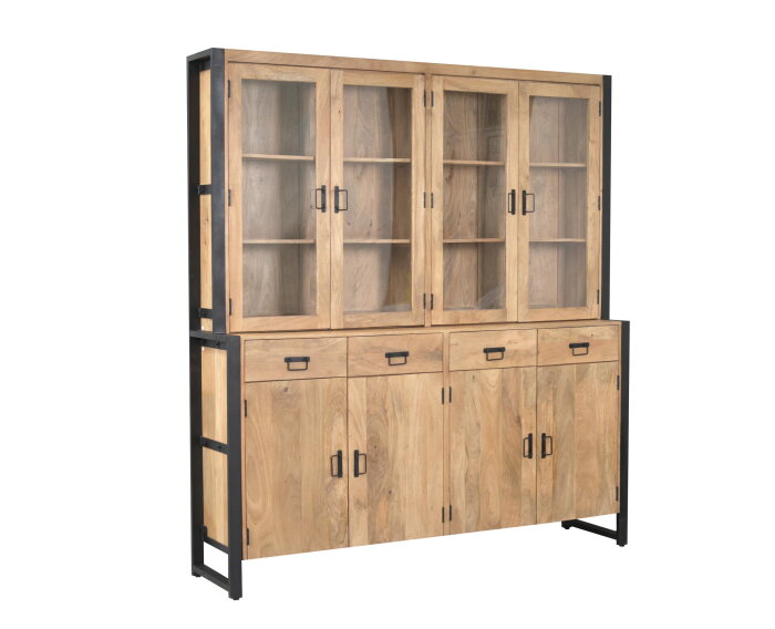 Vitrinekast Britt XXL | 200 cm