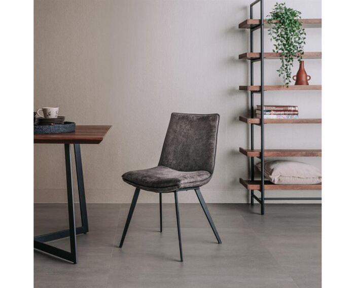Pamplona Stoel - fabric Antracite