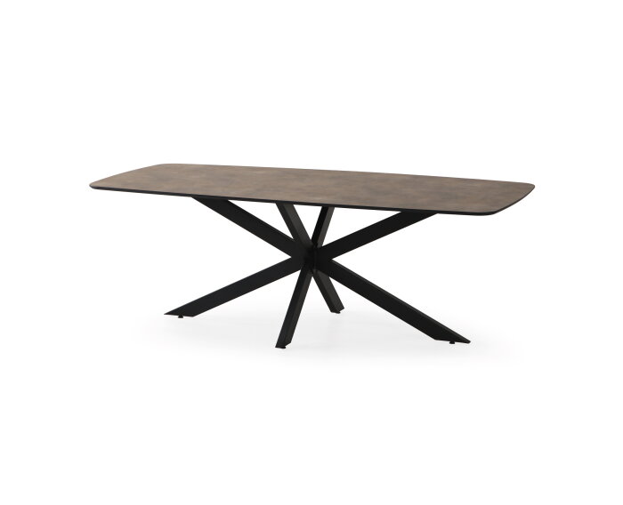 Desdemona eetkamertafel - deens ovaal - 160x95 - Spider leg 141x75 - Europe wood - Unlimited Laminate Collection