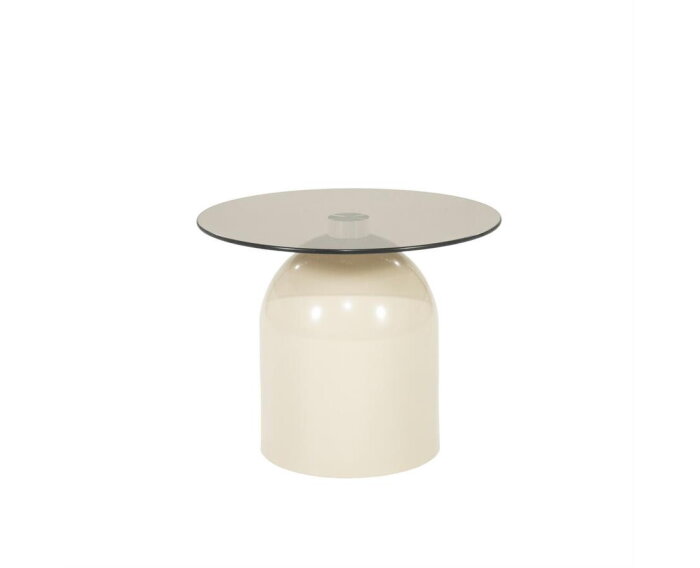 BY-BOO Irona Salontafel set van 2 - 80x80x33 & 50x50x40 cm- beige