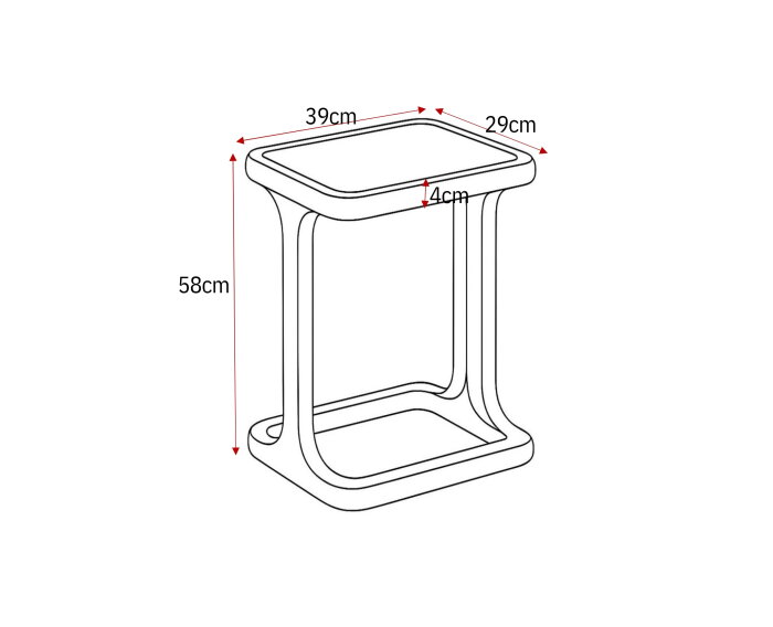Bijzettafel Arvid | Set van 2