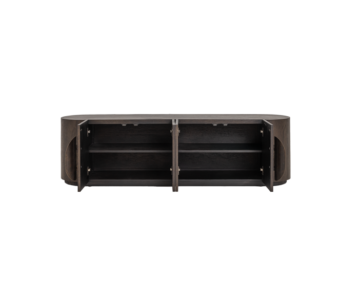 Allure TV-meubel donkerbruin 180 cm