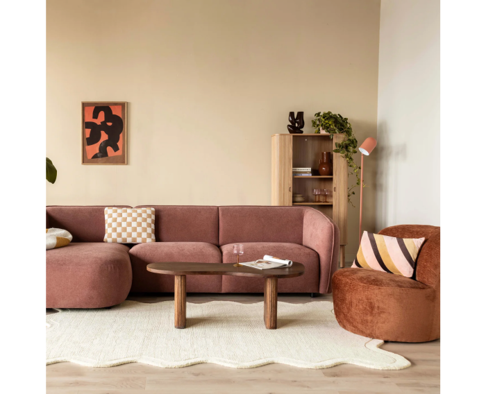 by fonQ Scallop Vloerkleed - Cr&egrave;me - Organisch - 160 x 230 cm
