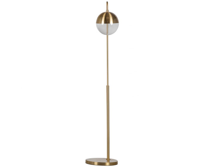 Globular Staande Lamp Metaal Antique Brass - BePureHome