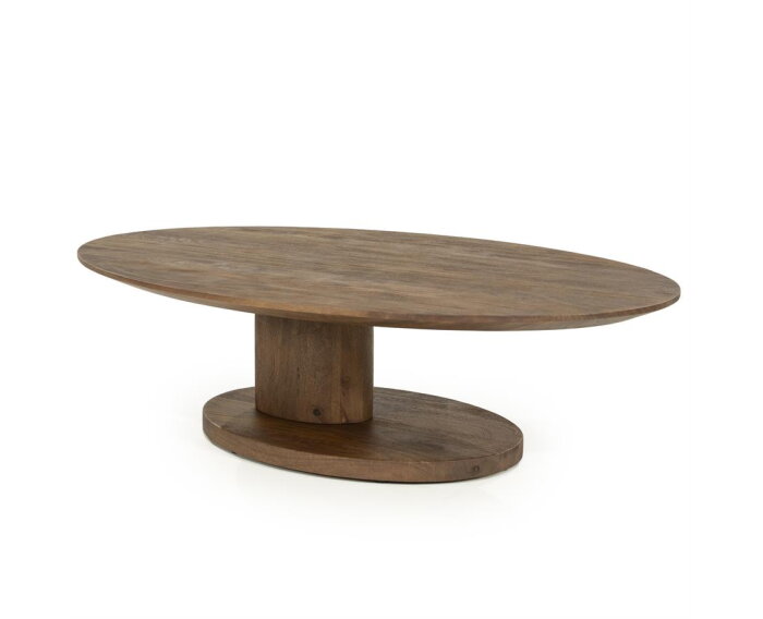 Salontafel Novia large 120x80cm - lichtbruin | Eleonora