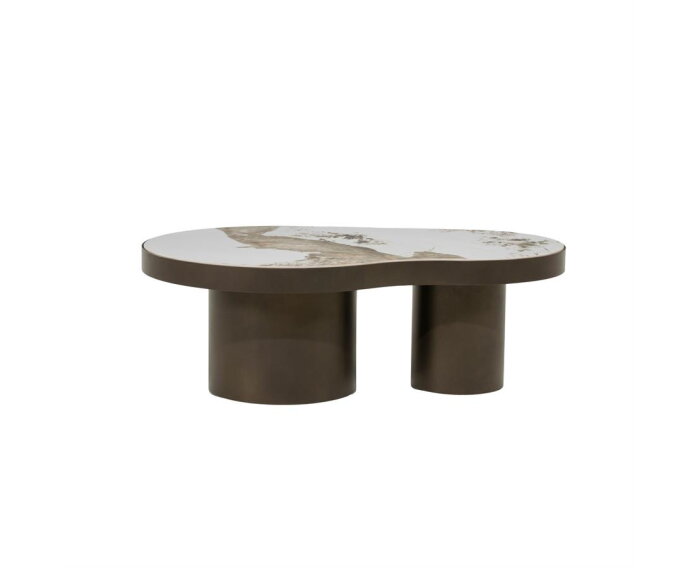 Salontafel Danilo 120x70cm - bruin | Eleonora