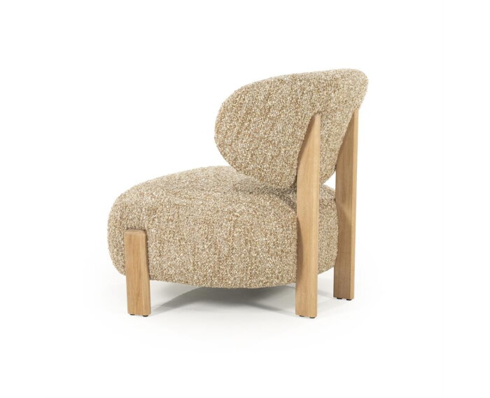 Fauteuil Reza naturel - bay | Eleonora