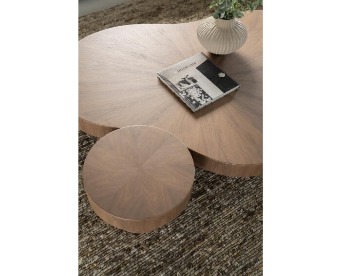 Salontafel Bobbie 150x110cm - bruin | Eleonora