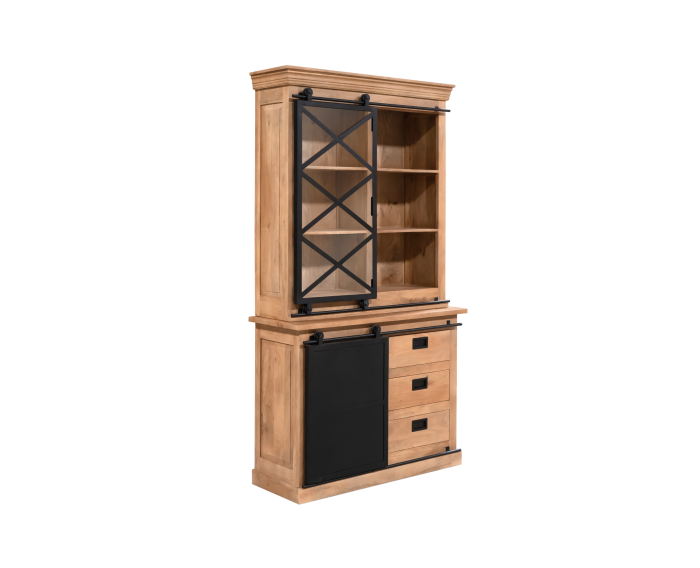 Vitrinekast Fresno 120 cm | Starfurn