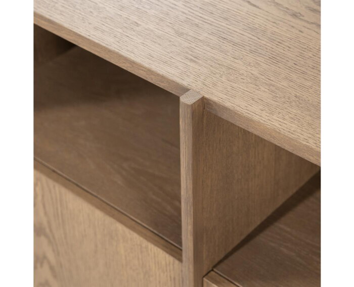 Dressoir Oslo 203x42cm - bruin | Eleonora