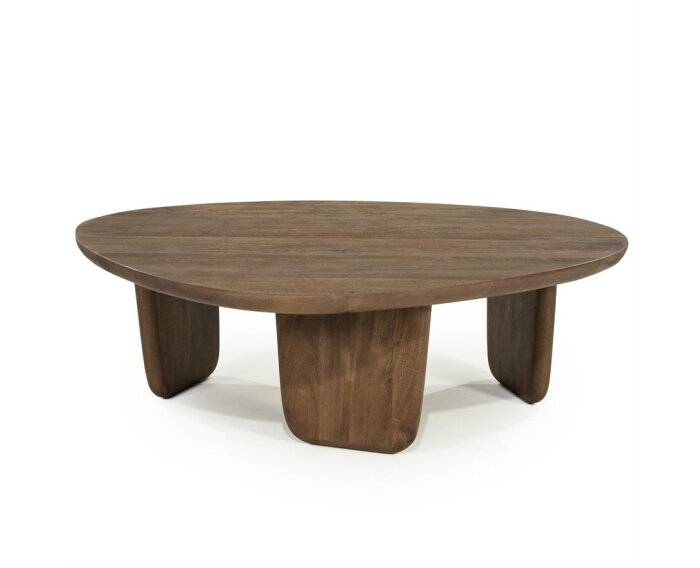 Salontafel Maud large 100x85cm - lichtbruin | Eleonora