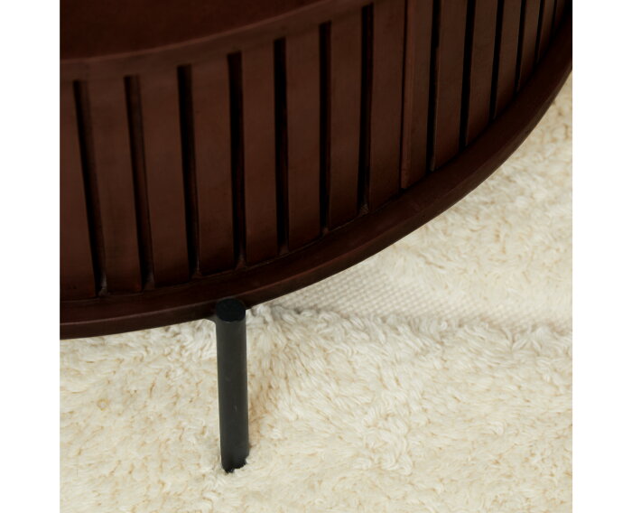Salontafel Madison Brown | 80 cm | Rond