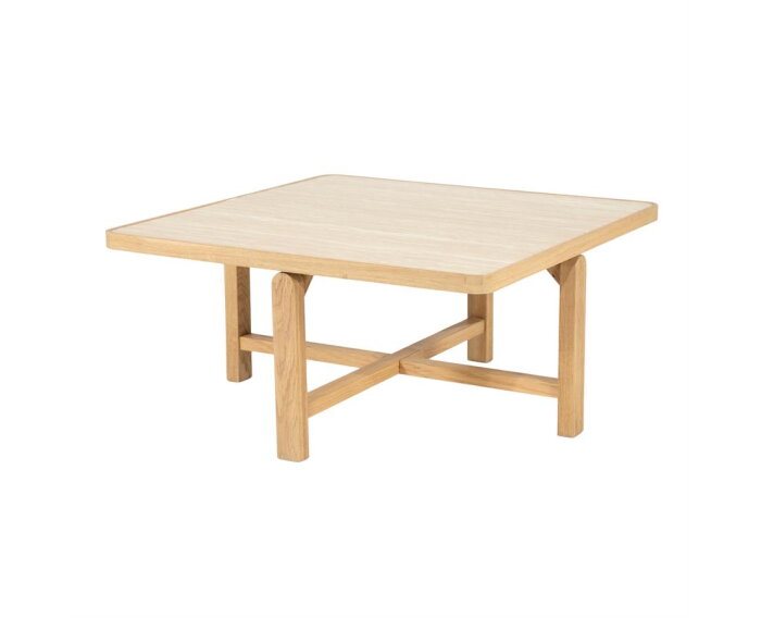 Salontafel Vidar 80x80cm - naturel | Eleonora